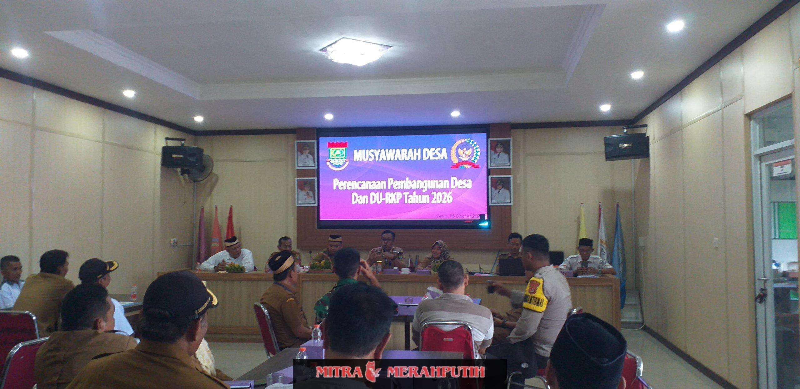 Kades Lembang Sari Gelar MusrenbangDes TA 2026