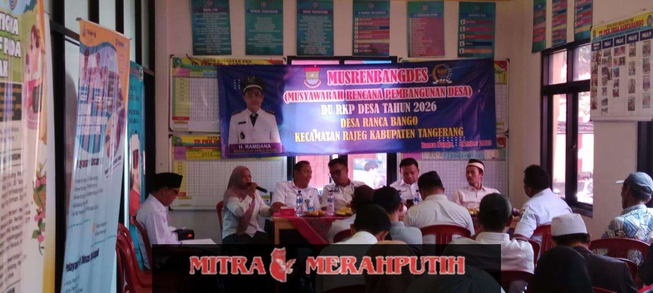 PemDes Ranca Bango Gelar Musrenbang Desa Tahun Anggaran 2026, Berjalan Khidmat