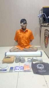 Polsek Pinang Tangkap Pelaku Penyalahgunaan Narkotika Jenis Ganja di Tangerang Selatan