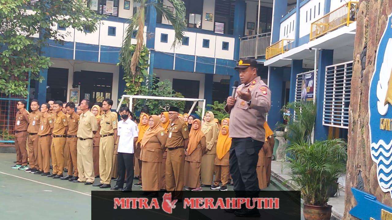 Polres Metro Tangerang Kota Tanamkan Nilai Disiplin dan Anti Kekerasan di Sekolah