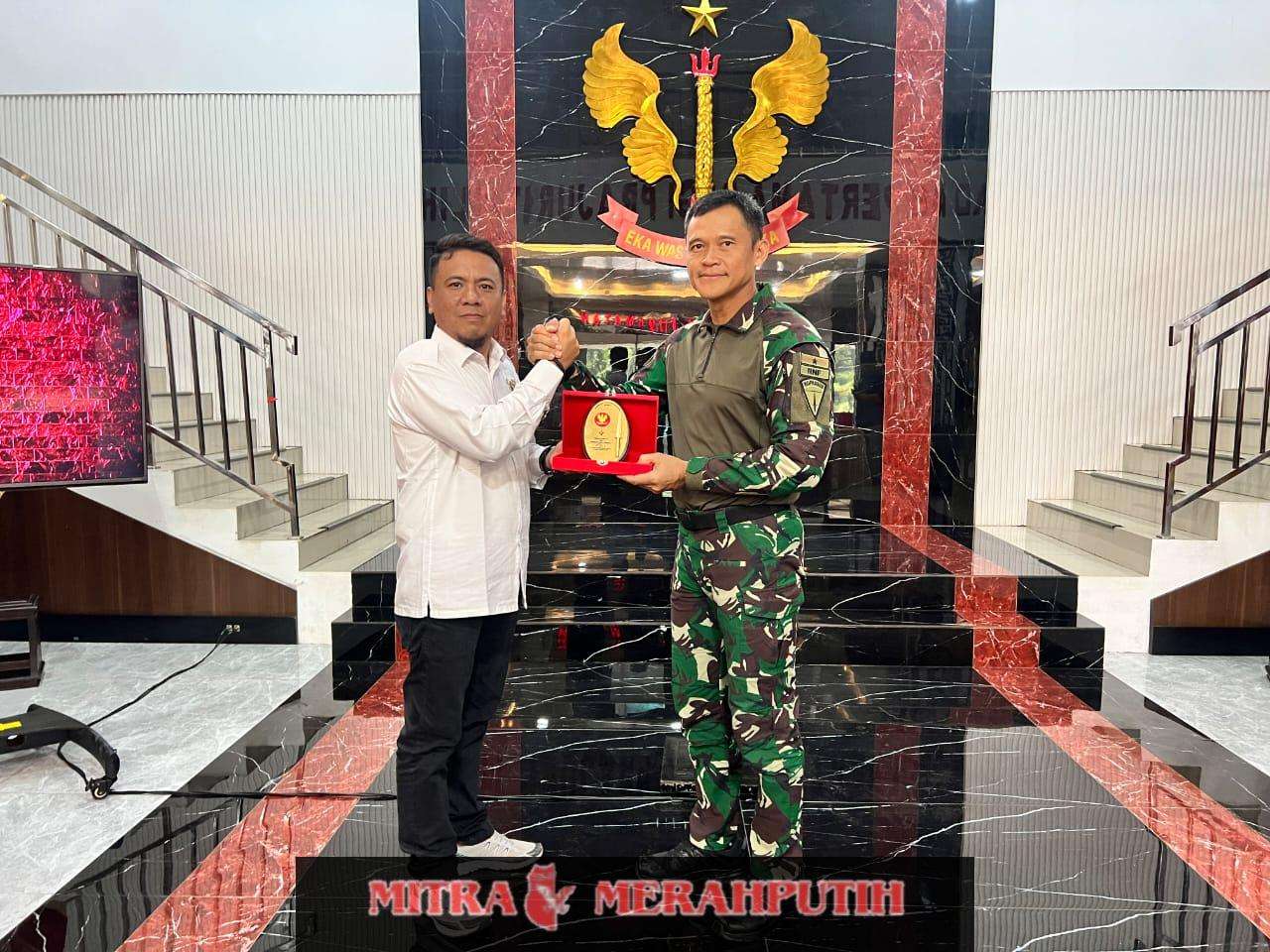 Dangrup 1 Kopassus Brigjen TNI Raden Nashrul Fathurrohman: PWI Banten Berperan Penting Menjaga Komunikasi Memperkuat Semangat Kebangsaan