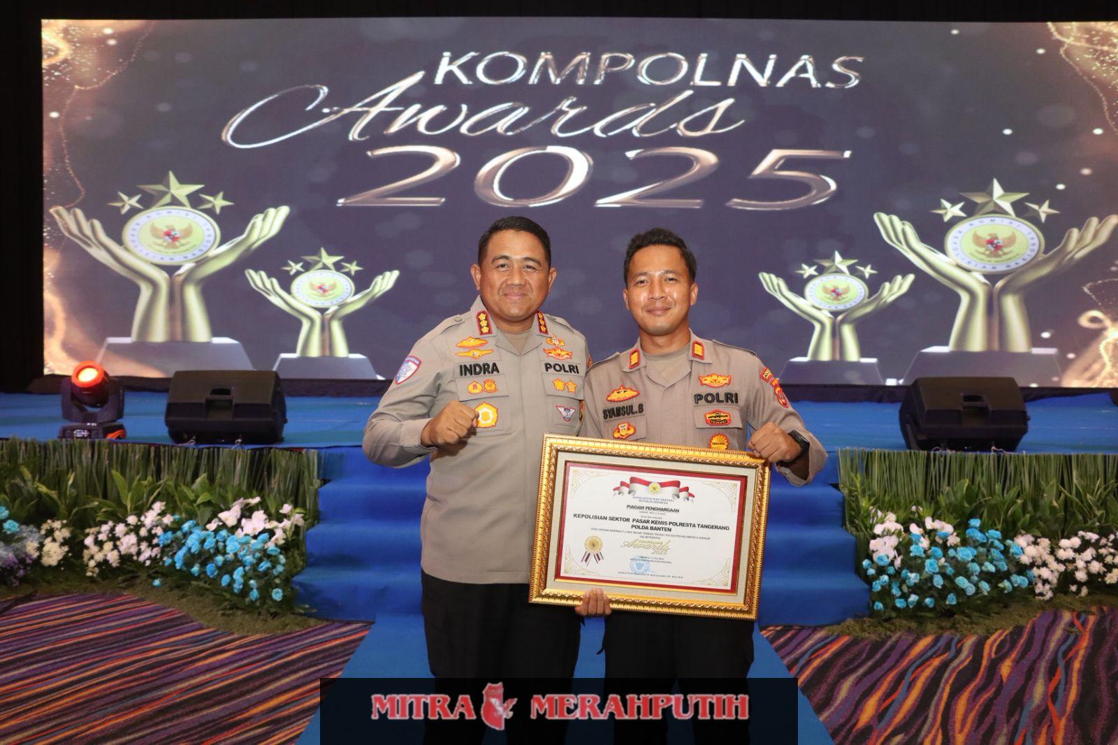 Polsek Pasar Kemis Polresta Tangerang Masuk Nominasi 5 Besar Terbaik Kompolnas Awards