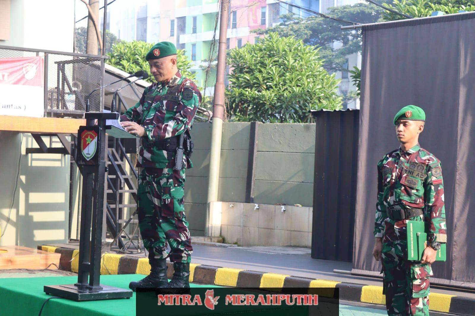 Korem 052/Wijayakrama Gelar Upacara Bendera 17-an Bulan Oktober 2025