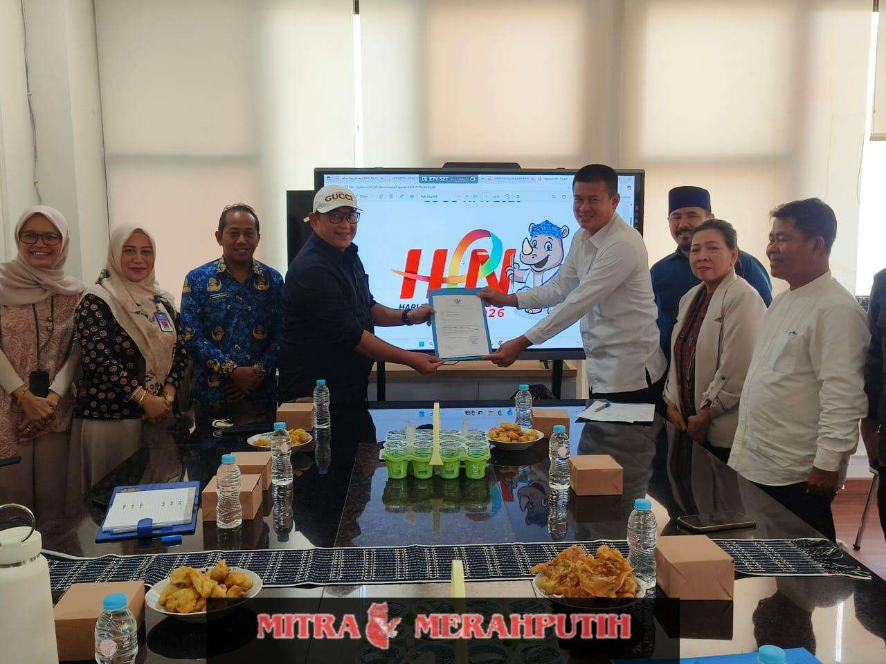 Gubernur Banten Teken Surat Resmi Kesediaan Jadi Tuan Rumah HPN 2026