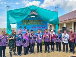 Danramil Sepatan, Dampingi Bupati Resmikan Relokasi SD di Pakuhaji