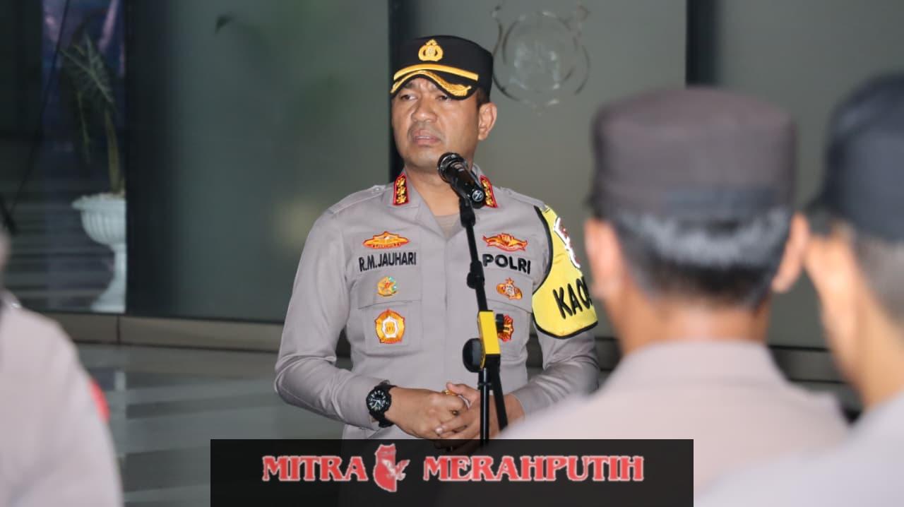Kapolres Metro Tangerang Kota Pimpin Patroli Antisipasi Guantibmas Malam Minggu