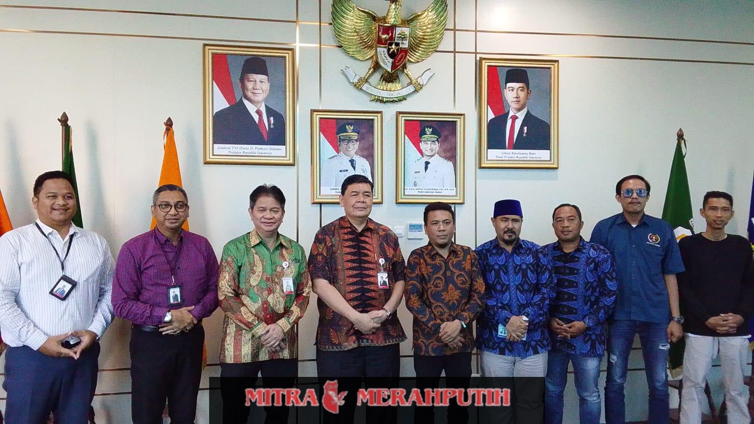 PWI Banten Bank Banten Perkuat Sinergi Demi Kemajuan Daerah
