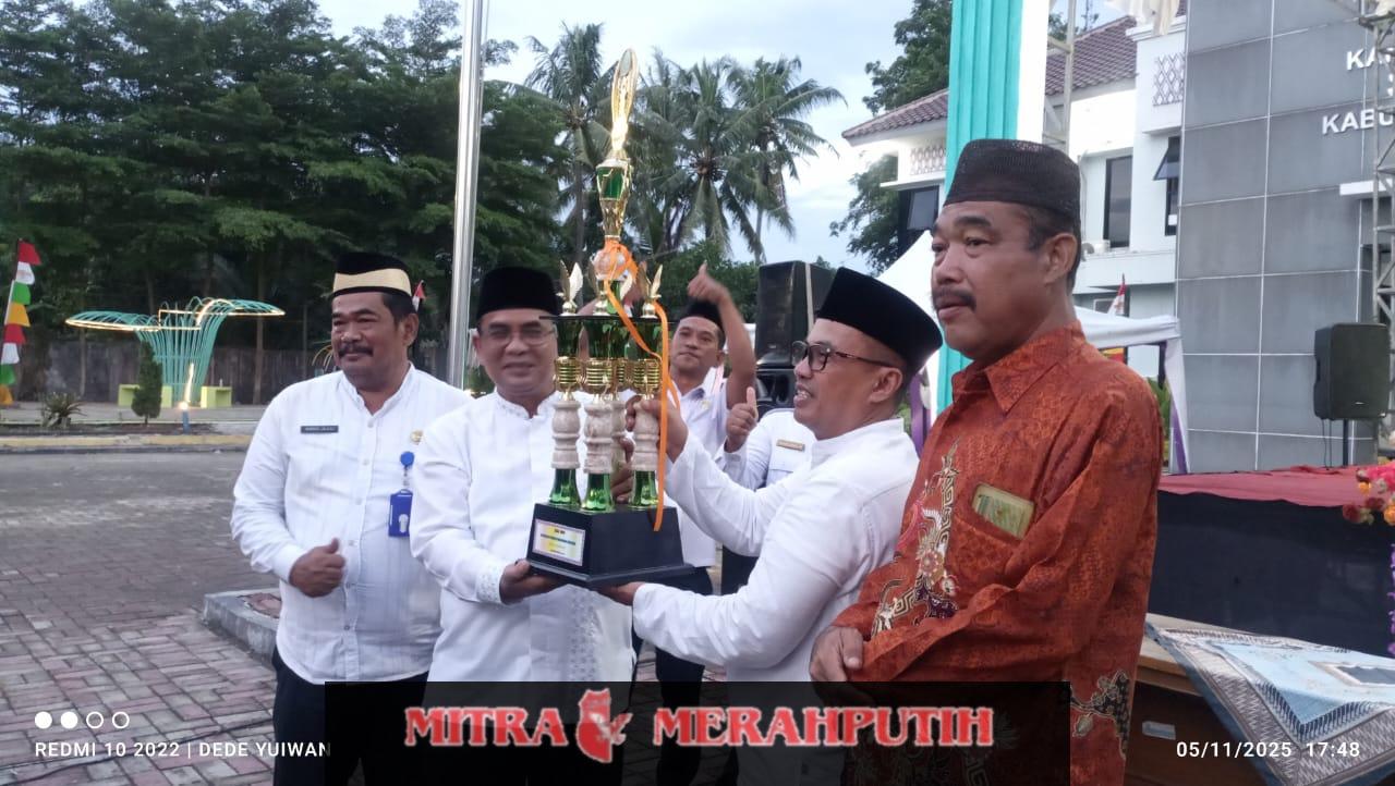 Camat Sukadiri Tutup STQ Ke 14 Tingkat Kecamatan Desa Karang Serang Juara Umum
