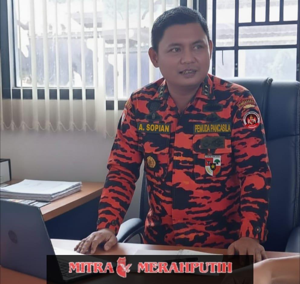 Kader Ormas Pemuda Pancasila A.Sopian Bin H.Arsid, Ranting Kel.Bunder Maju Daftarkan diri Calon Ketua RW 02 Periode 2026-2029