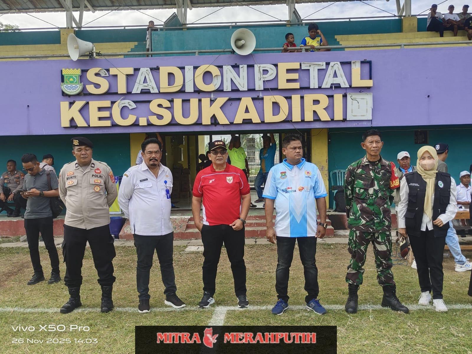 PIK 2 CUP 2025 Capai Puncak, Camat Sukadiri Tekankan Aman dan Kondusif