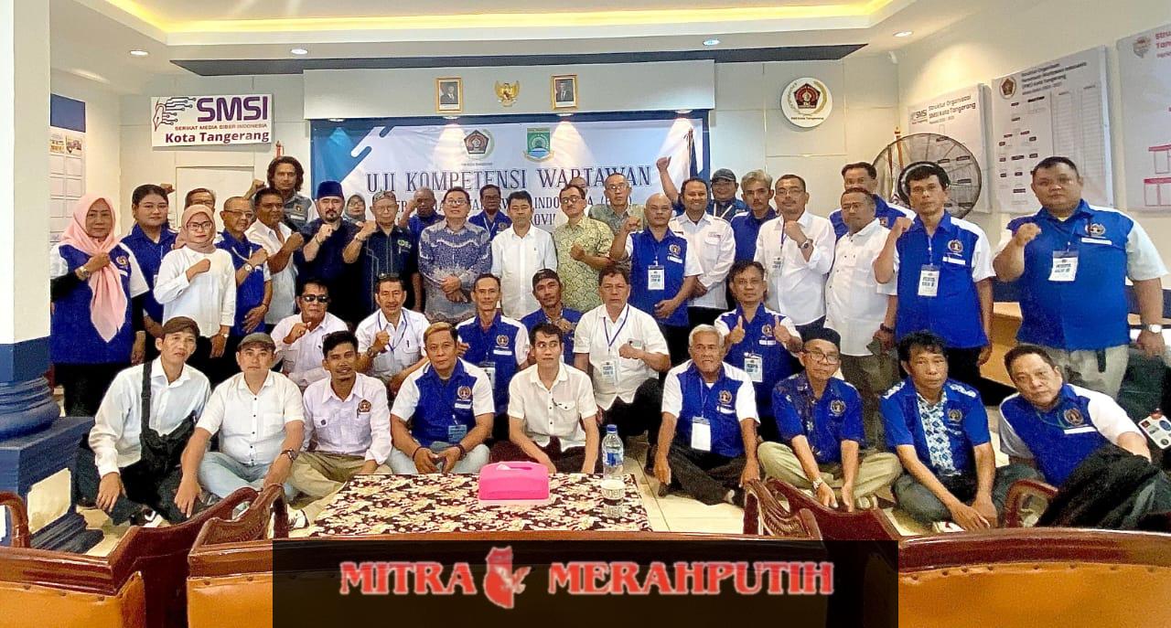 PWI Kota Tangerang Gelar UKW, 28 Peserta Dinyatakan Berkompeten Semua