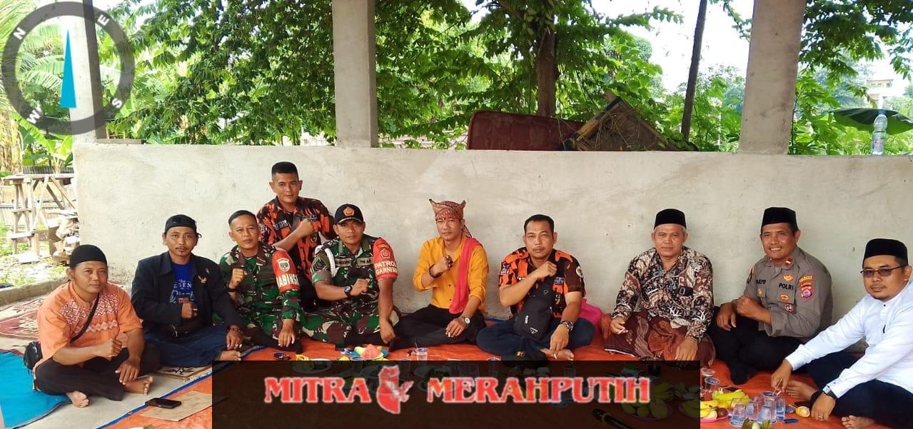 Kapospol Ipda Mulyo Hadir di Acara Santunan 100 Anak Yatim Ormas PP Ranting Gelam Jaya