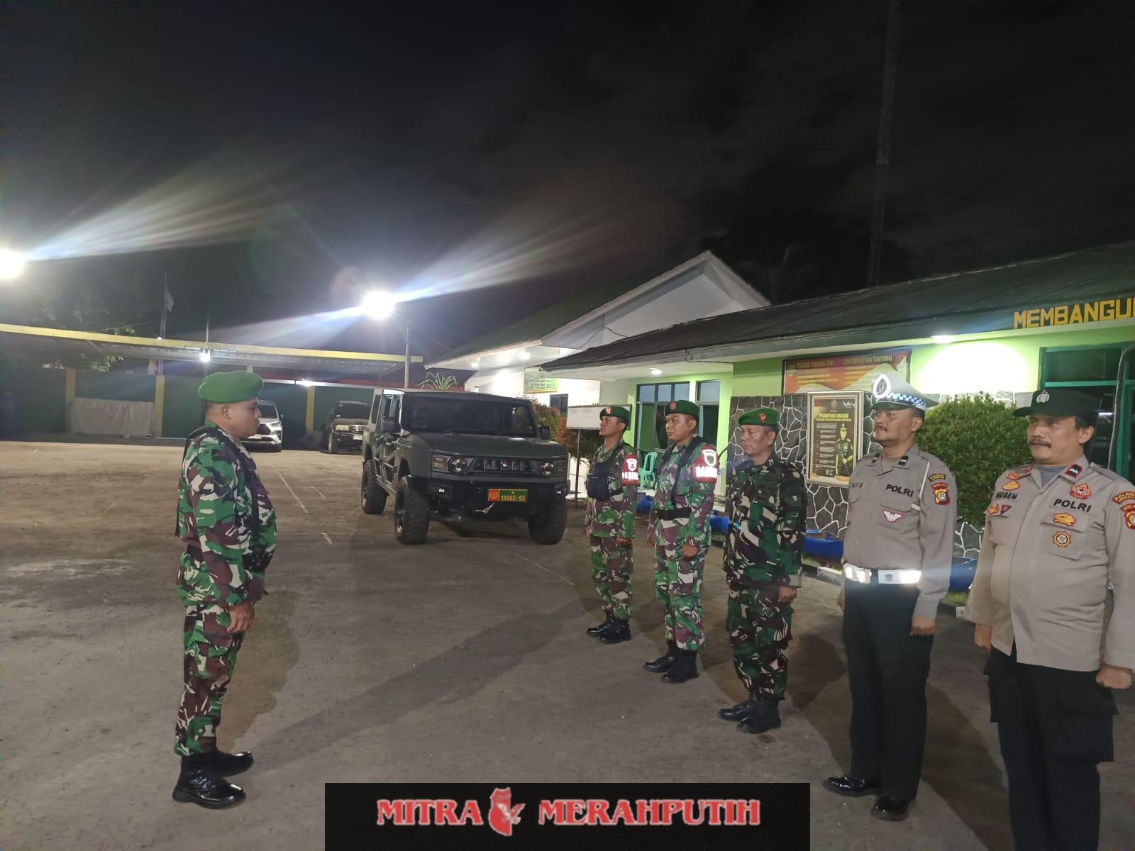 Patroli Malam Kodim 0510 Tingkatkan Pengawasan Keamanan di Legok
