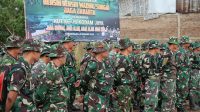 Antisipasi Banjir Korem 052/Wkr Karya Bakti Bersih Bersih Waduk Dan Sungai