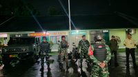 Babinsa Koramil 10/Sepatan Gelar Patroli Siskamling Pastikan Wilayah Kondusif