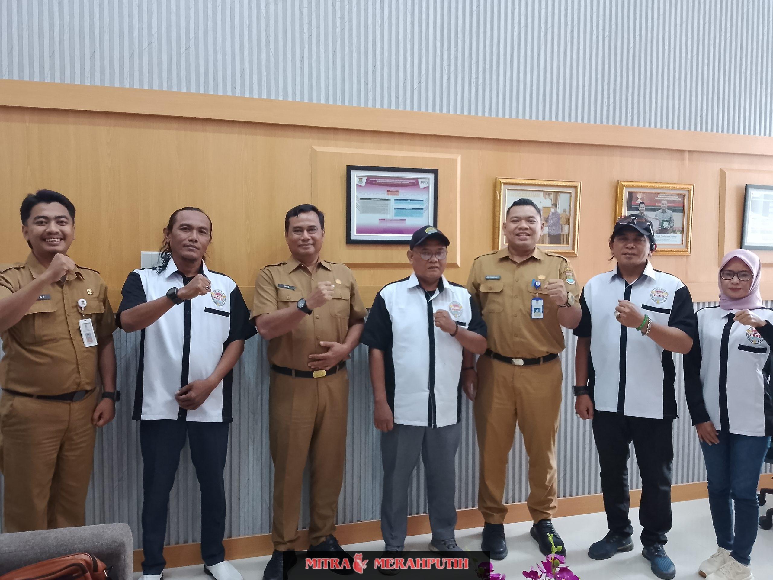 Kunjungan Audiensi Pengurus JTR di Sambut Baik Diskominfo Kabupaten Tangerang
