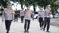 Kapolda Banten Melaksanakan Pengecekan Pengamanan Di Kawasan Wisata Anyer