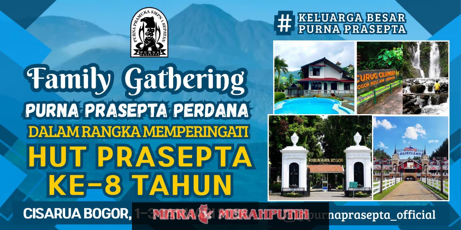 Purna Prasepta Adakan Family Gathering yang ke-8 Tahun di Cisarua Bogor