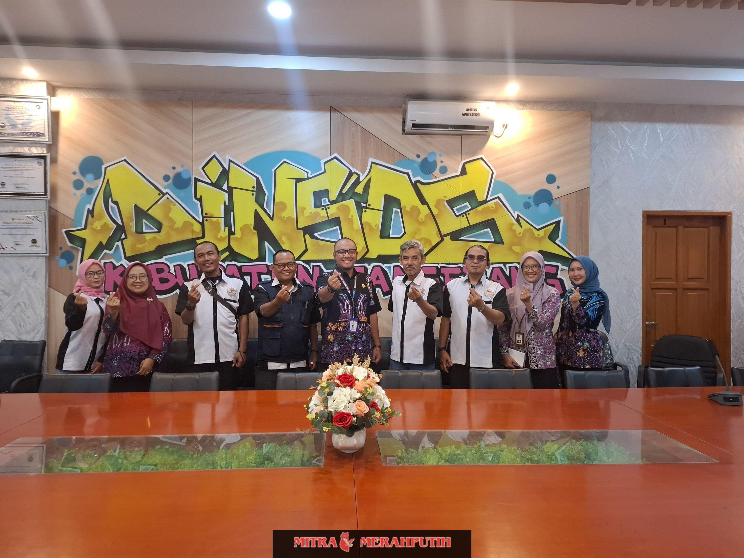 Audensi Pengurus JTR di Sambut Baik Dinas Sosial Kabupaten Tangerang