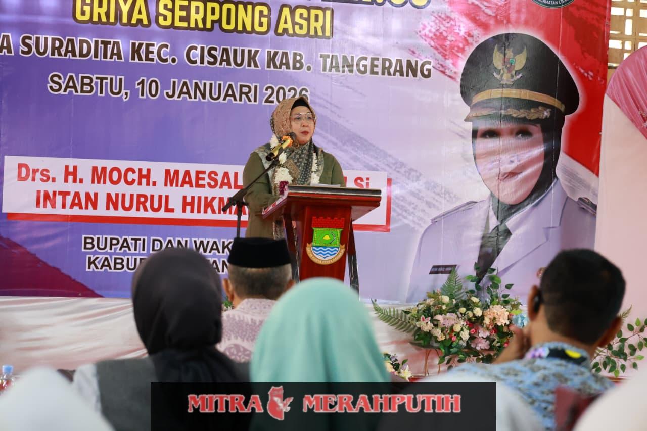 Wabup Intan Minta Warga Jadikan Balai Warga Sebagai Rumah Ide, Gagasan dan Persatuan