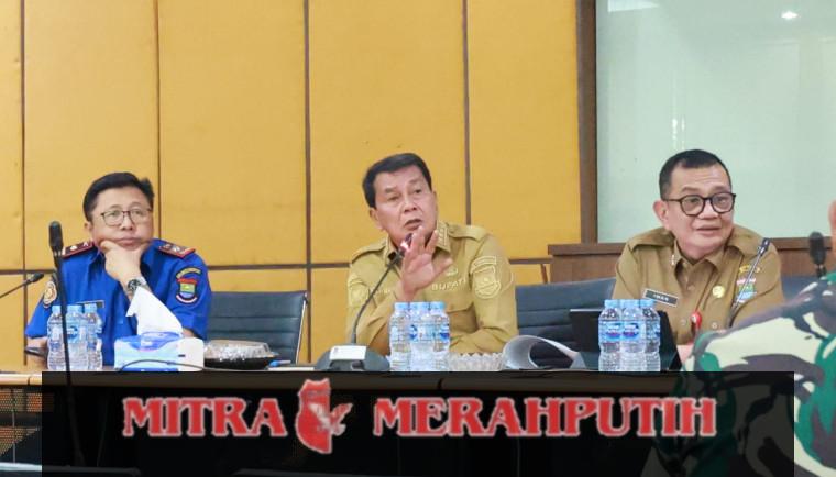 Bupati Tangerang Gelar Rapat Koordinasi, Penanganan Banjir di Wilayah Kecamatan Kosambi
