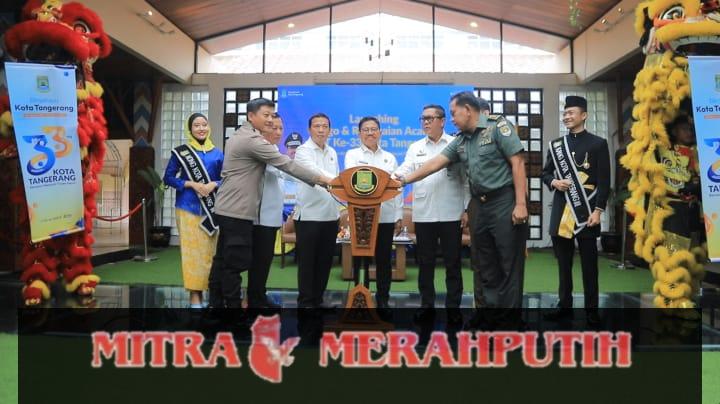 Launching Logo HUT ke-33, Kota Tangerang, Bersama Melayani Tanpa Henti