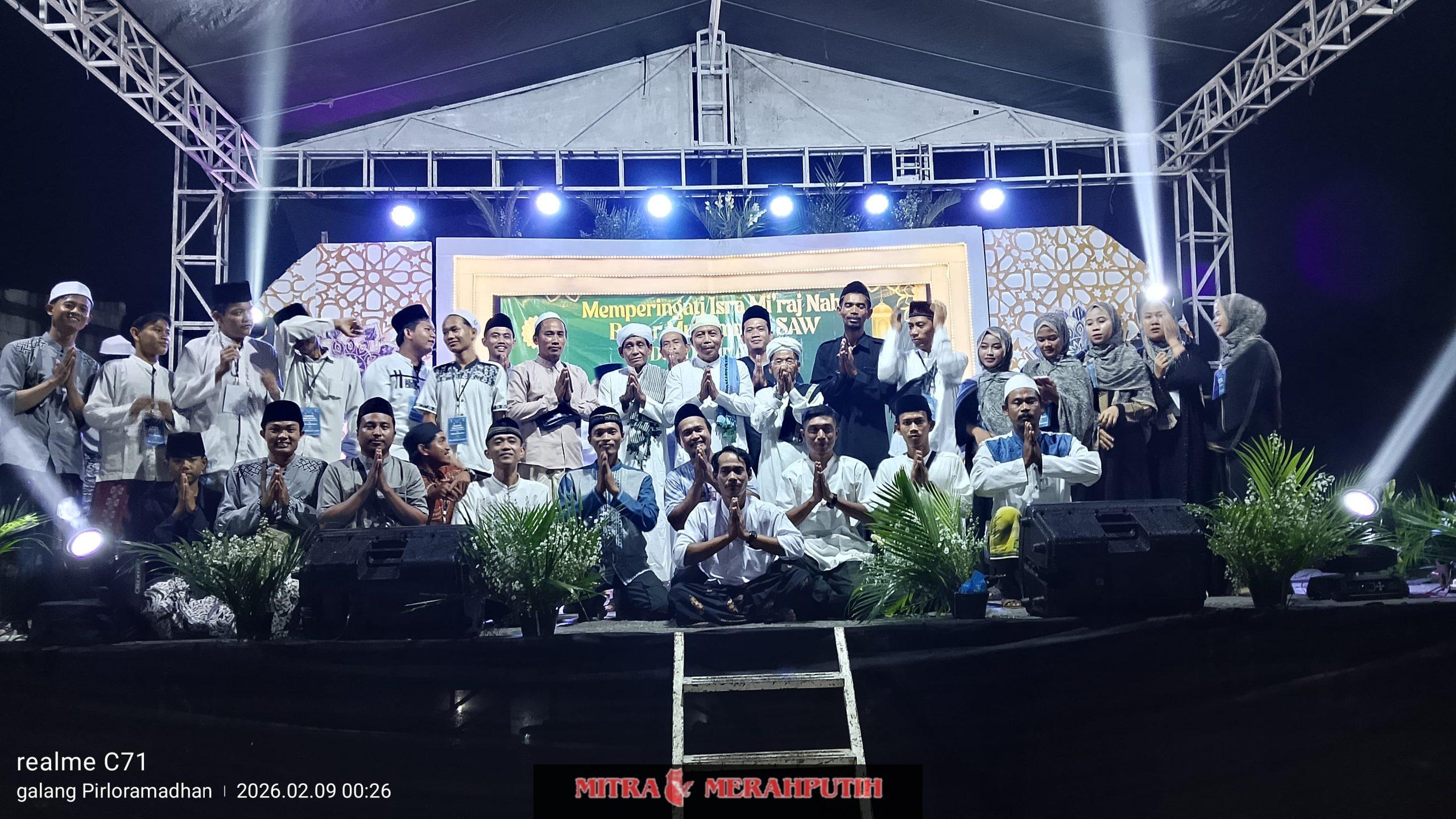 Yayasan Sutan Al Barkah Dan Pemuda Pemudi Sukatani Gelar Acara Isra Mi’raj Dan Dzikir Akbar