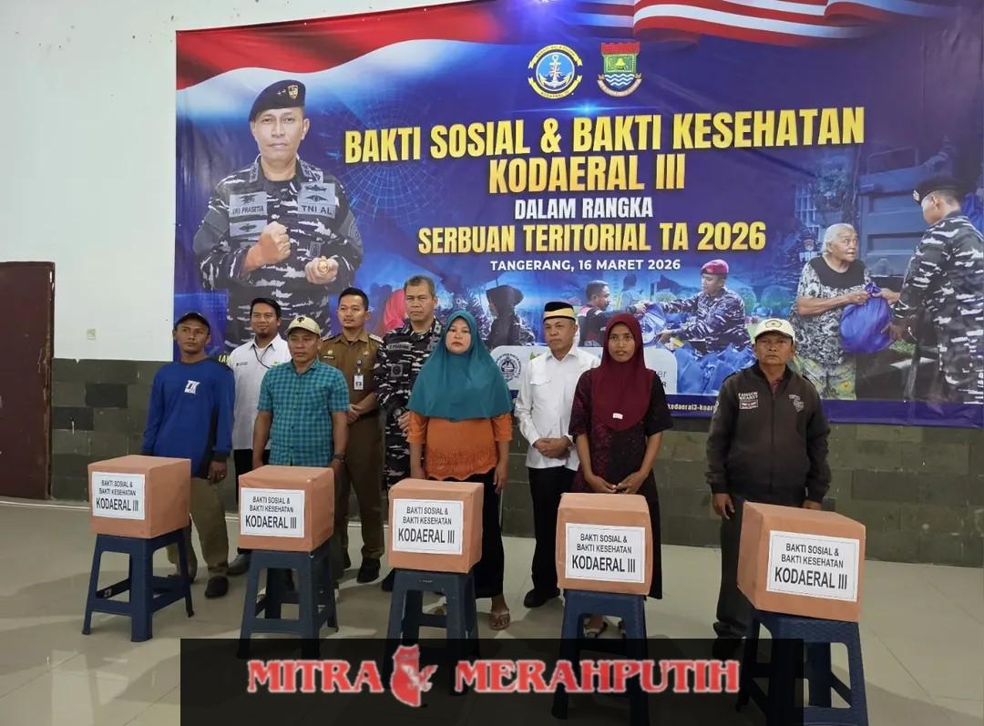 Dukung Kesejahteraan Masyarakat Pesisir, PLN Indonesia Power UBP Lontar Ambil Peran Dalam Kegiatan Serbuan Teritorial Tahun 2026