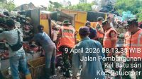 Tumpukan Sampah, Jalan Pembangunan Jadi Sasaran Satgas