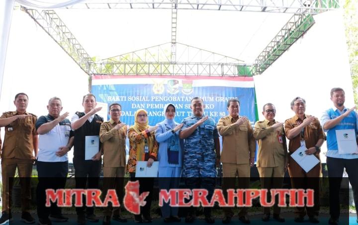 Rumah Sakit Pakuhaji (RSPH) Bersinergi Berkolaborasi Dalam Rangka Bakti Sosial (BAKSOS) HUT TNI AU Ke-80
