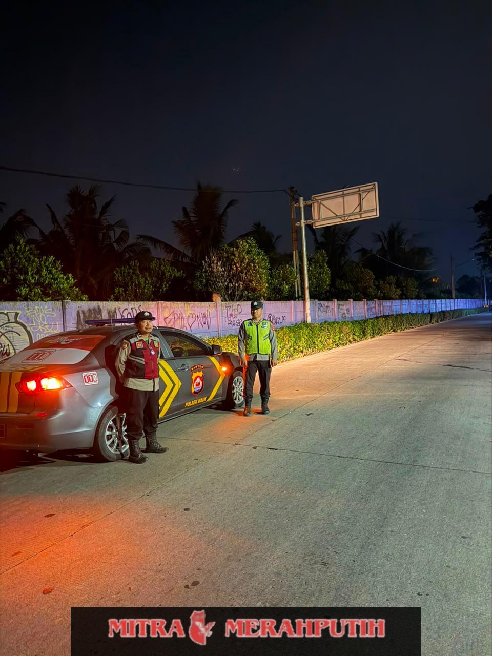 Polsek Mauk Laksanakan Patroli Mobile KRYD, Antisipasi Gangguan Kamtibmas dan 3C