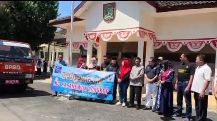 IKG Salurkan 50 Tangki Air Bersih untuk Warga Rongkop yang Alami Kekeringan