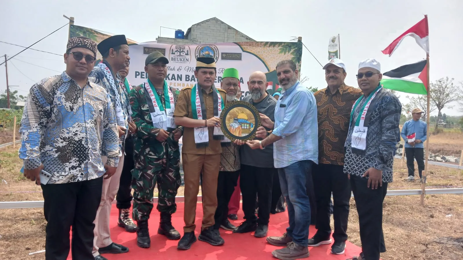 Peletakan Batu Pertama Masjid Al Aqsa Rajeg Digelar, Dihadiri Tokoh dan Perwakilan Palestina