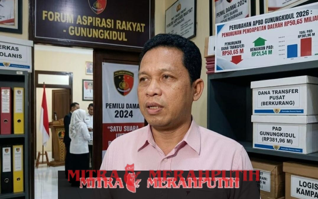 APBD Gunungkidul Susut Rp50,65 M Jadi Sorotan Politikus Ketua DPC PDIP Ratno Pintoyo