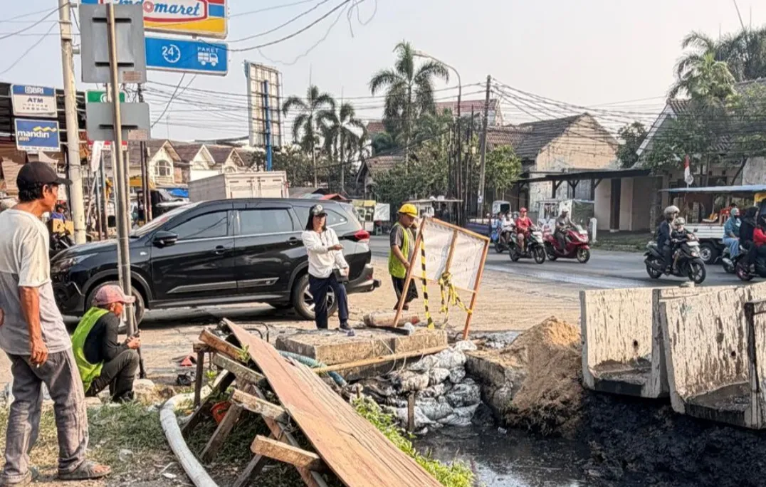 Pembina IWO-I Kabupaten Tangerang Soroti Pengerjaan U Ditch Diduga Asal Jadi
