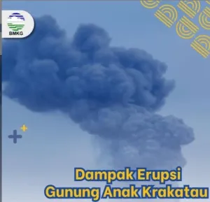 BMKG Terus Pantau Dampak Erupsi Gunung Anak Krakatau