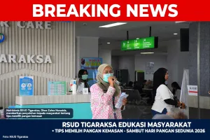 RSUD Tigaraksa Edukasi Warga Cara Cermat Pilih Pangan Kemasan Sambut Hari Pangan Sedunia 2026
